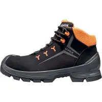 Uvex bottes 2 MACSOLE S3 noir, orange largeur 10 T. 42
