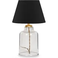 Opviq , AYD- AYDAXL, noir, lampes de chevet, 22 x 14 cm, 100 % PVC