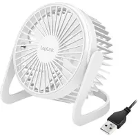 Logilink UA0402, Ventilateur, Blanc