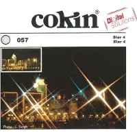 Cokin A057 Filtre en étoile 4x (77 mm), Filtre photo, Transparent