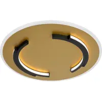 Lucide Plafond moderne 39,6 cm LED 30W or rond ANDREAS