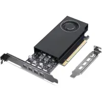 Lenovo NVIDIA RTX A400, RTX A400, 4 Go, GDDR6, 7680 x 4320 pixels, PCI Express x8 4.0, 1 Lüfter