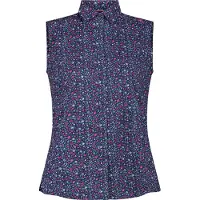 CMP 34s6176 Sleeveless Shirt Bleu S Femme