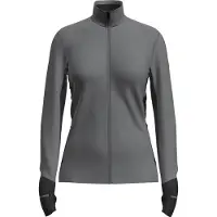 Icebreaker Descender Full Zip Sweatshirt Gris XS Femme