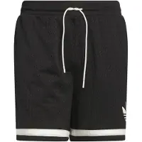 Adidas Pantalon 'Originals Basketball' noir / blanc cassé