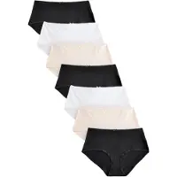 Next Slip beige clair / noir / blanc