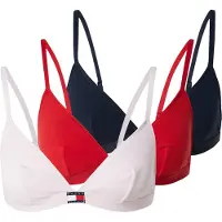 Tommy Hilfiger Triangle Bra 3 Units Multicolore M Femme