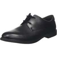 Clarks Scala Loop Y Derbys, Cuir Noir, 36 EU