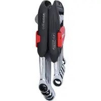 Ks Tools DUO GEARplus Clés mixtes à cliquet réversibles 10 pces - 503.5950