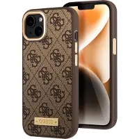 GUESS Guhmp14mu4gprw Iphone 14 Plus15 Plus 6.7 4g Plate Phone Case Marron