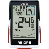 VDO R5 Gps Cycling Computer Argenté