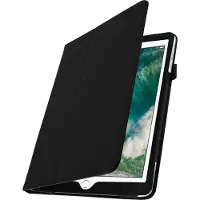 Avizar Housse Etui Clapet Protection Apple iPad 5 / 6 / Air - Noir - Fonction Support