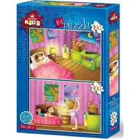 Art puzzle Puzzle Dîner et répétition de ballet 2x100 pièces