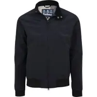 Barbour - Veste déperlante et respirante - Royston Casual Jacket Black pour Homme - Taille L - Noir