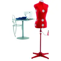 SINGER Mannequin de couture, Accessoires de couture, Rouge