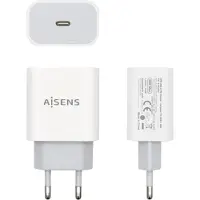 Aisens A110-0537/ 1xUSB Type-C/ Chargeur mural 20W