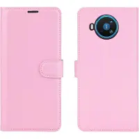 Screen Guard Professional Étui en cuir Nokia 8.3 Leather Guard (Nokia 8.3), Coque pour téléphone portable, Rose