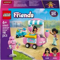 LEGO Friends Carrousel à barbe à papa et scooter 42643