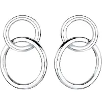 Elli Boucles d'oreilles 'Kreis' argent