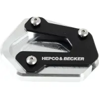 Hepco&Becker Suzuki V-strom 650/xt 17 42113534 00 91 Side Stand Extension Argenté
