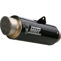 MIVV Gp Bmw G 310 R 2018-24 B.032.l2p Homologated Full Line System Argenté Homologated