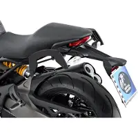 Hepco & becker Hepco Becker C-bow Ducati Monster 821 2014-2017 support de sacoche de selle argent argent One Size