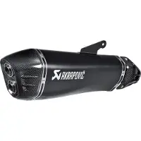 Akrapovic Slip-on Line Kawasaki Ninja H2 Sx 18 S-k10so21-hraabl Not Homologated Slip On Muffler Noir Homologated