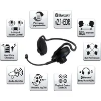 Sena SPH10 Headset, système de communication ,Noir
