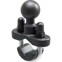 Ram Mounts Handlebar U-bolt Ball Base Mount Argenté