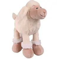 Trixie , jouet agneau pour chiens, avec son, en peluche, 30cm, multicolore
