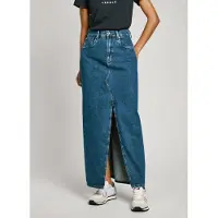 Pepe Jeans Pl901185 Maxi Denim Skirt Bleu XS / 30 Femme