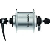 Shimano Dht4000 Front Hub Argenté 32H / 100 mm
