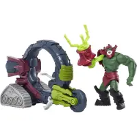 Mattel , He-Man et les Masters of the Universe Véhicule avec figurine Trap Jaw, Coloré