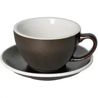 Loveramics Egg - Cafe Latte 300 ml Cup and Saucer - Gunpowder