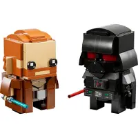 LEGO BRICKHEADZ STAR WARS 40547 Obi-Wan Kenobi et Dark Vador