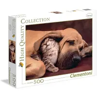 Clementoni Puzzle 500 chiots Fototeca, Collection de haute qualité, 35020