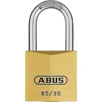 ABUS Cadenas cylindrique 85/30HB24 gl largeur du corps de verrou 30 mm laiton fermeture identique 0402