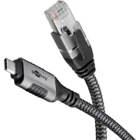 Goobay S/FTP Cat 6 - 5 mètres - Noir -