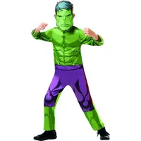 Marvel Hulk The (128 Cm) Custom Vert Enfants