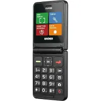 Brondi Flipper 6,1 cm (2.4") Noir Téléphone fonctionnel