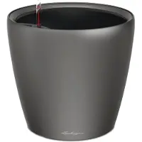 Lechuza Jardinière Classico 28 LS ALL-IN-ONE Charbon métallique 16043