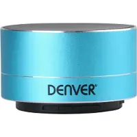 Denver Electronics S0426139 Haut-parleur Bluetooth Portable Bts-32, 3W, Bleu