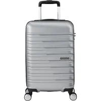 American Tourister trolley Flashline Spinner 55 / 20 Length 35 cm Sky Silver gris