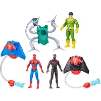 Marvel Spider-Man Aqua Web Warriors Figurine Doc Ock de 10,2 cm avec accessoire d'eau rechargeable, figurines d'action pour garons et filles de