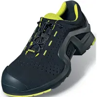 Uvex 1 support Chaussures basses S1P noir, jaune largeur 11 Gr. 45