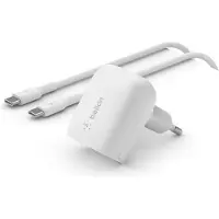 Belkin WCA006VF1MWH-B6 chargeur d'appareils mobiles Smartphone Blanc Secteur Charge rapide Intérieure