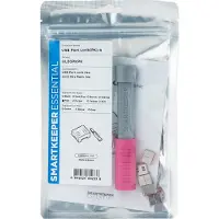Smartkeeper Basic "USB-A Port" Blocker rose 6 Stk.+Key