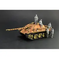 Italeri Maquette Char Sd.Kfz.173 Jagdpanther With Winter Crew - -