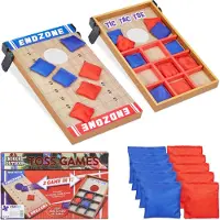 Relaxdays Jeu de lancer 2in1