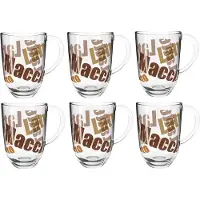 Leonardo Tasse Macchiato Leonardo 3 colours Napoli (6-Pieces)